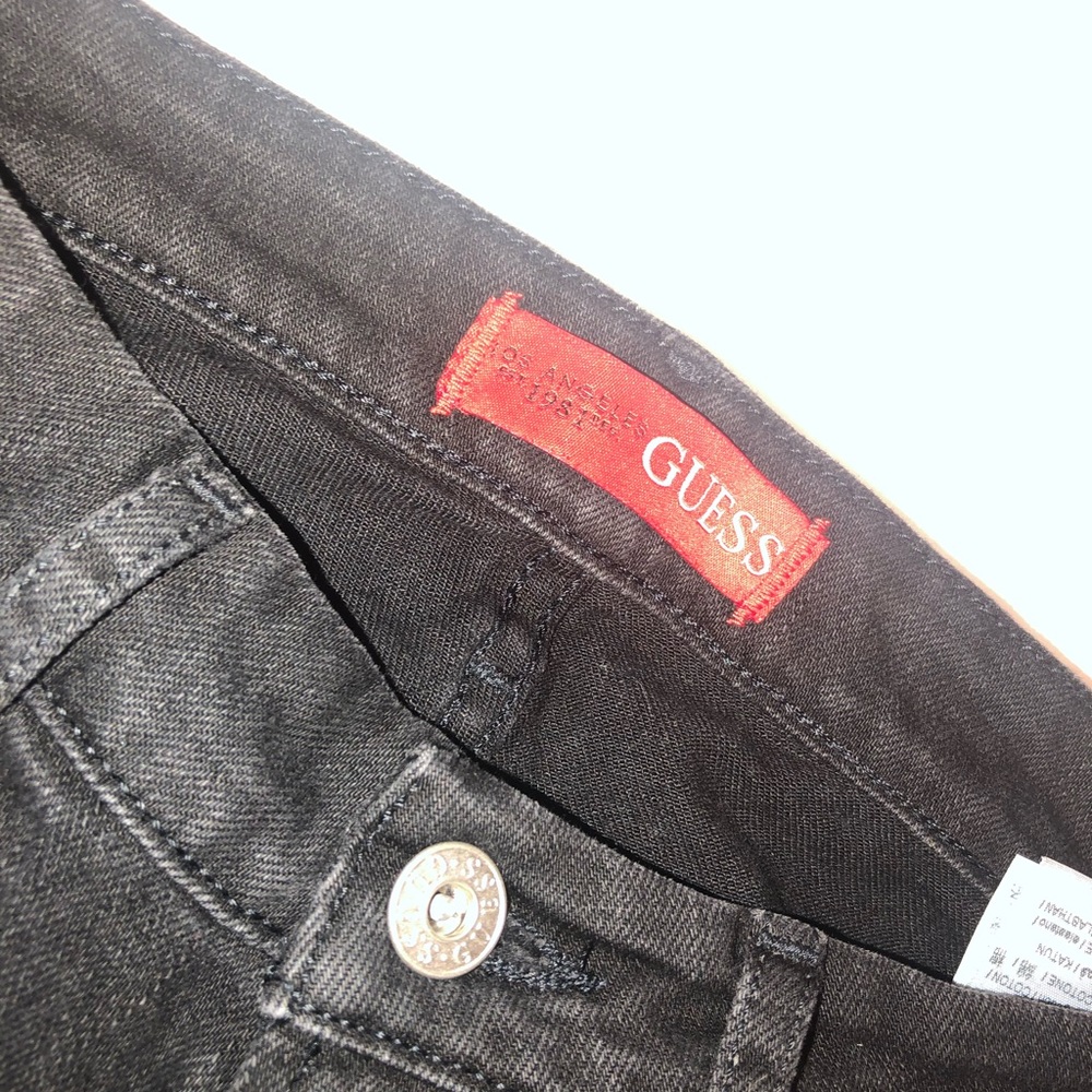 🖤GUESS Black Denim Rocker Jeans - Picture 3 of 6